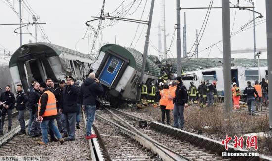 意大利列车脱轨事故：4名铁路高管涉渎职遭调查